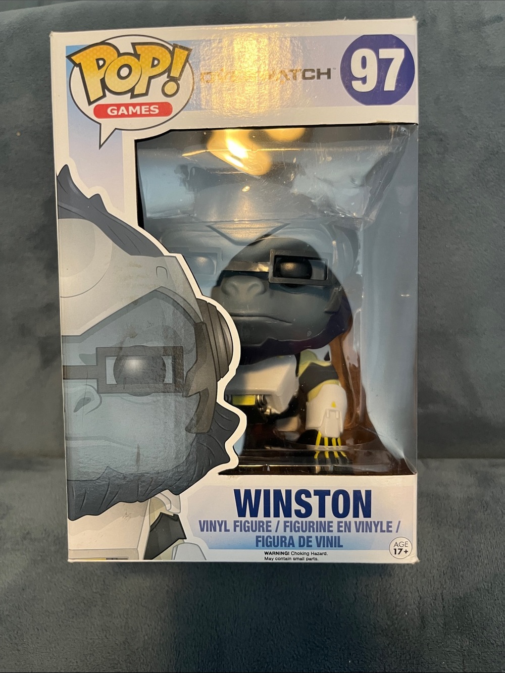 Funko Winston Vinyl Figure - Blue, White & Yellow Accents